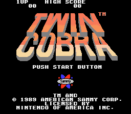 Twin Cobra screenshot 3 for NES